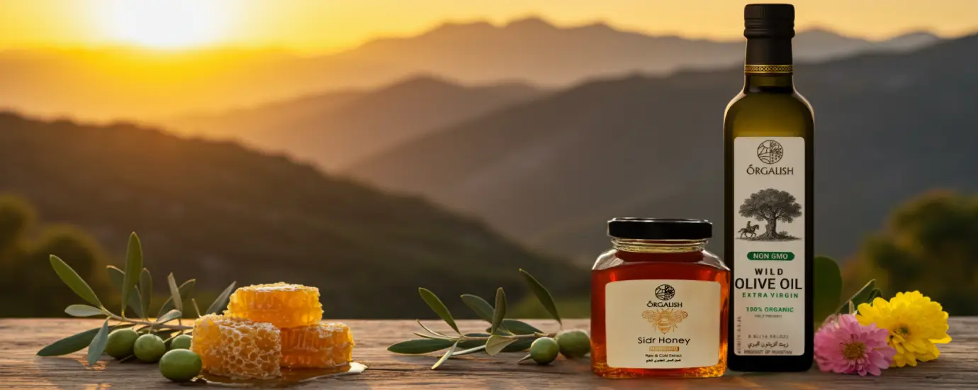 Orgalish Olive & Honey Banner